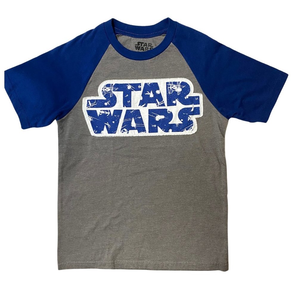 Star Wars Blue and Gray Unisex Shirt Size  Large